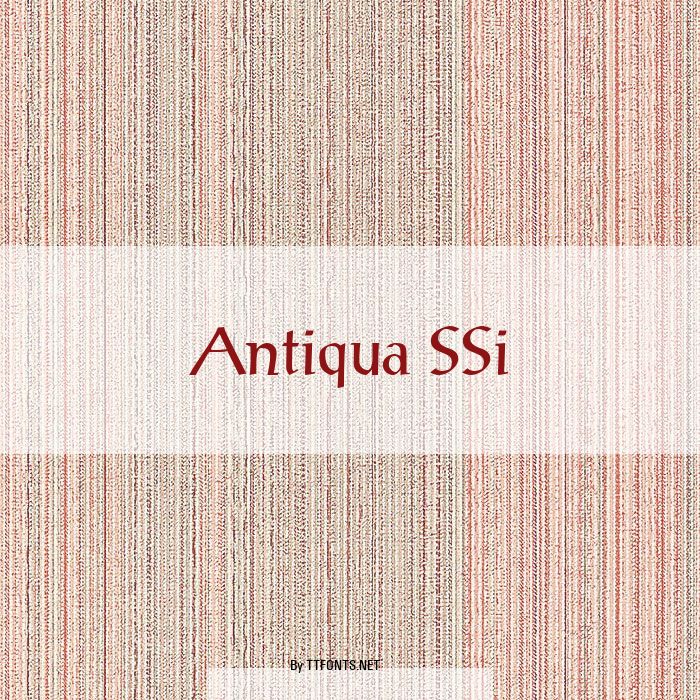 Antiqua SSi example